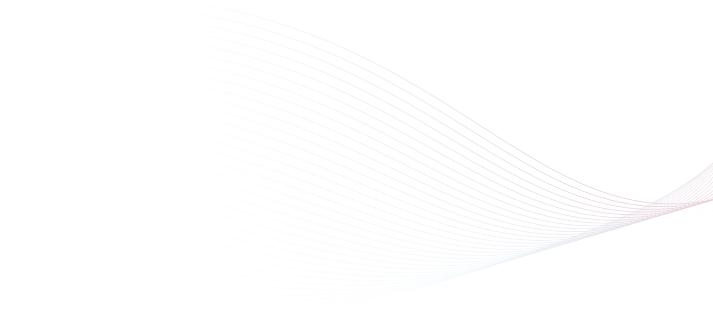 a wave of thin drawn lines