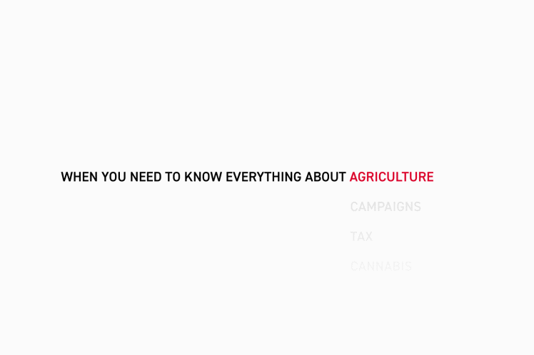 POLITICO Pro platform with all 22 policy areas listed