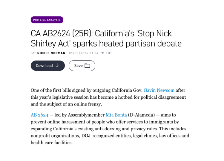 California's 'Stop Nick Shirley Act' sparks heated partisan debate