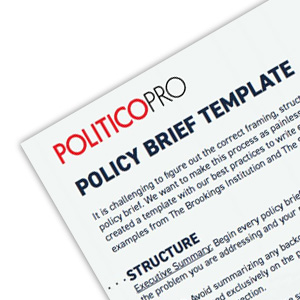 Product Education: How to Write a Policy Brief